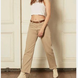 Boyish Tan Straight Leg Jeans